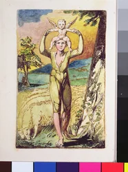 Frontispiz, aus Songs of Innocence